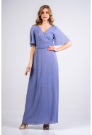 Φόρεμα maxi, lurex με μανίκι Φόρεμα maxi, lurex με μανίκι